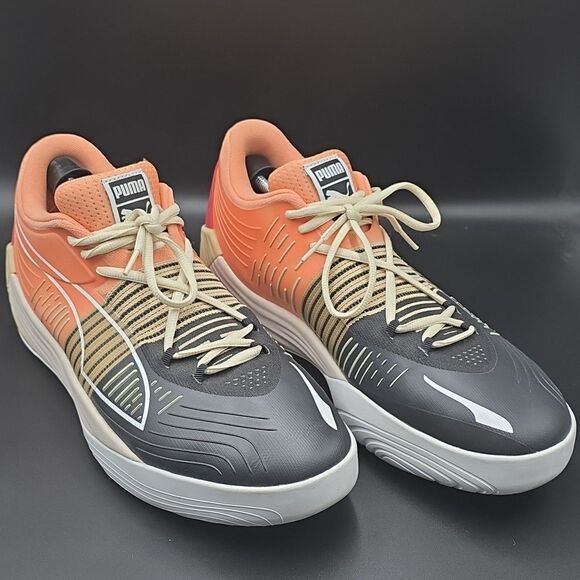 PUMA Fusion Nitro Basketball Shoes Mens Size 14 377990-10 Sneaker Athletic Court - Picture 1 of 12